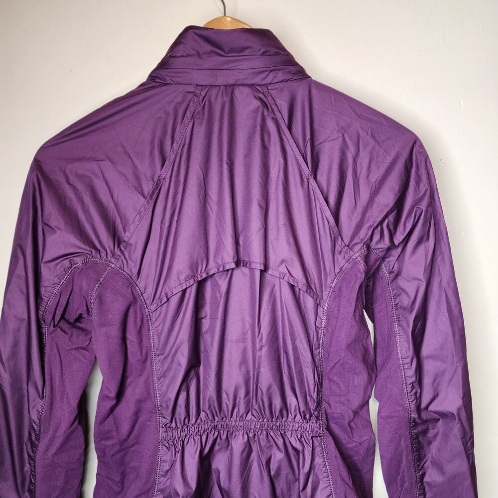Lululemon Rush Hour Jacket Womens 6 Magenta Purple Athletic Running Jog Gym - Picture 6 of 16